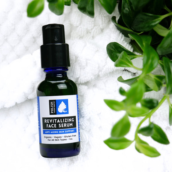 Revitalizing Face Serum | Organic | Clean Ingredients | Vegan | Polish Your Parts