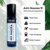 Nix Nausea rollerball for car sickness and travel relief — all-natural essential oil blend by Polish Your Parts