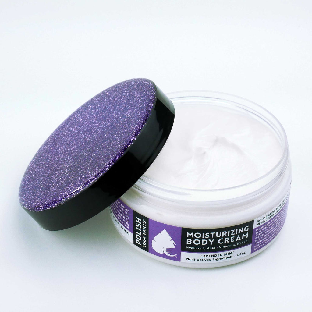 Polish Your Parts, Lavender Mint, Moisturizing Body Cream